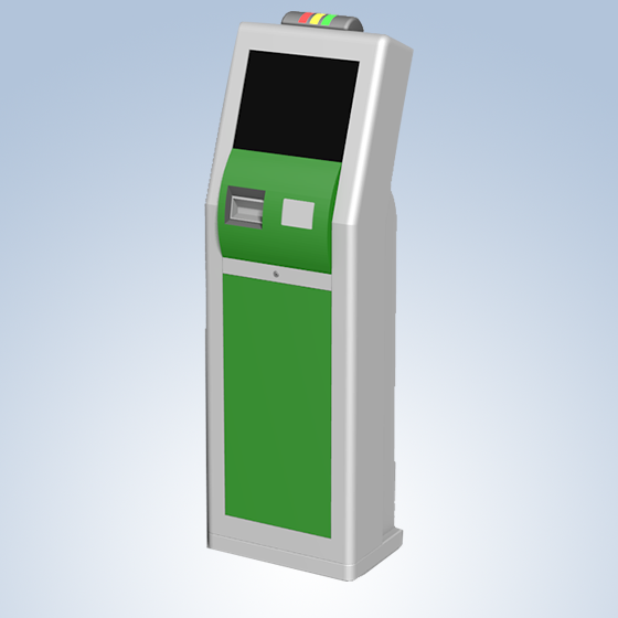 Kiosk端末、発券用途導入事例