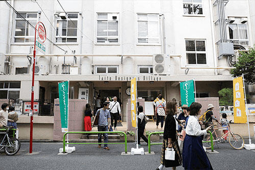 お客様が迷うことなく目的の参加店へ